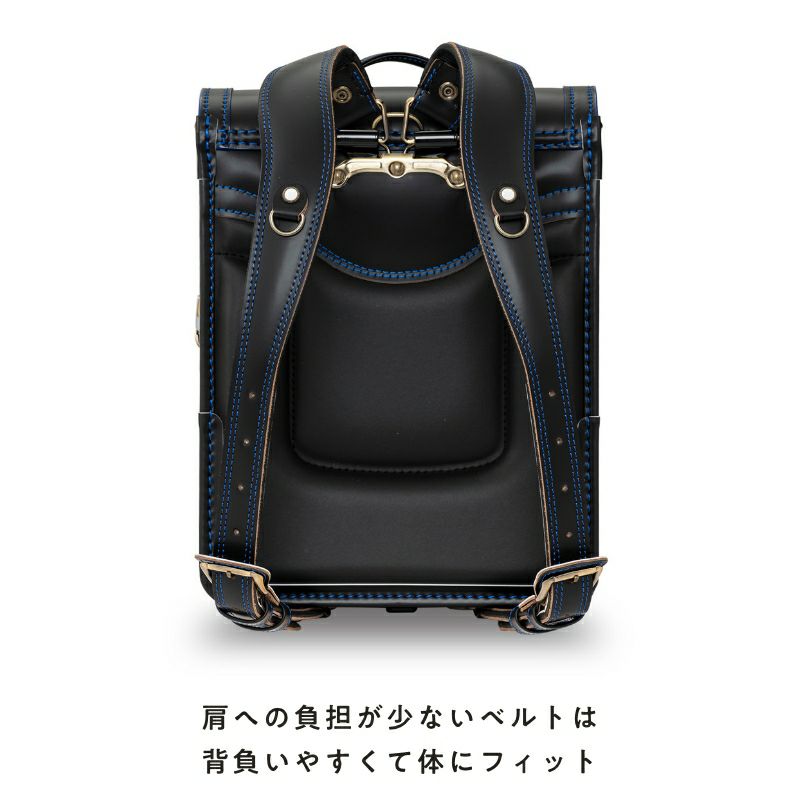 2025年ご入学向け】コードバン・レイブラック（かぶせコードバン）黒 