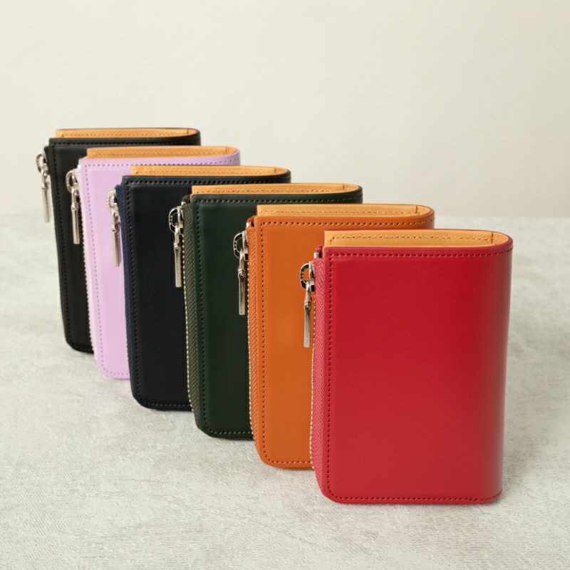 キーケース（コードバン）（ブランド名であるYAMAMOTOのロゴ入り）