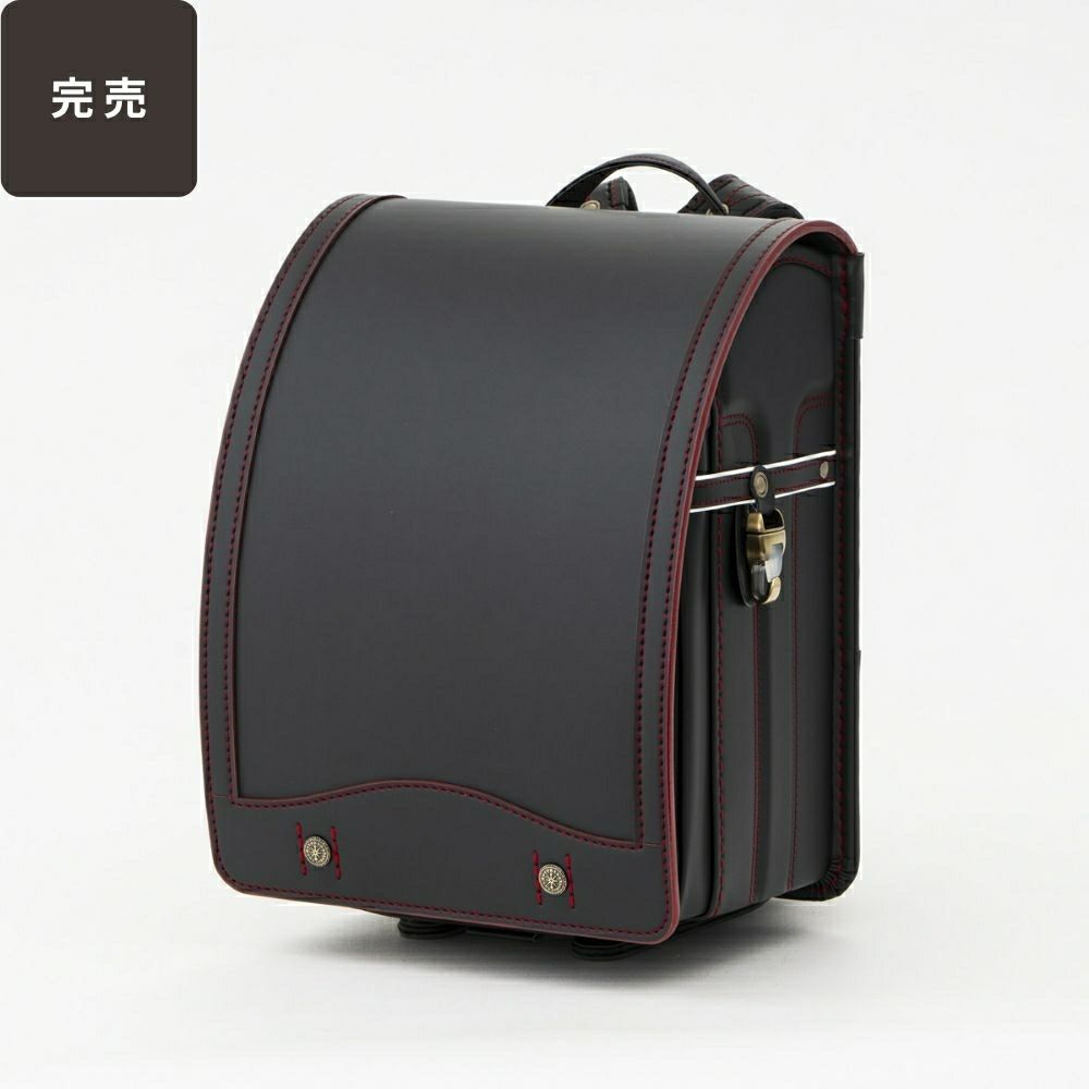 【2026年ご入学向け】レイブラック・ノイ（人工皮革）黒×レッド 