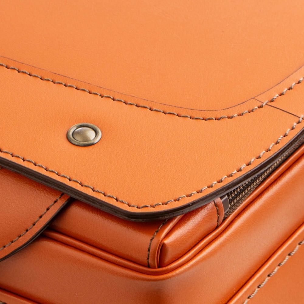 【2026年ご入学向け】ユニ（牛革）ネーブルオレンジ