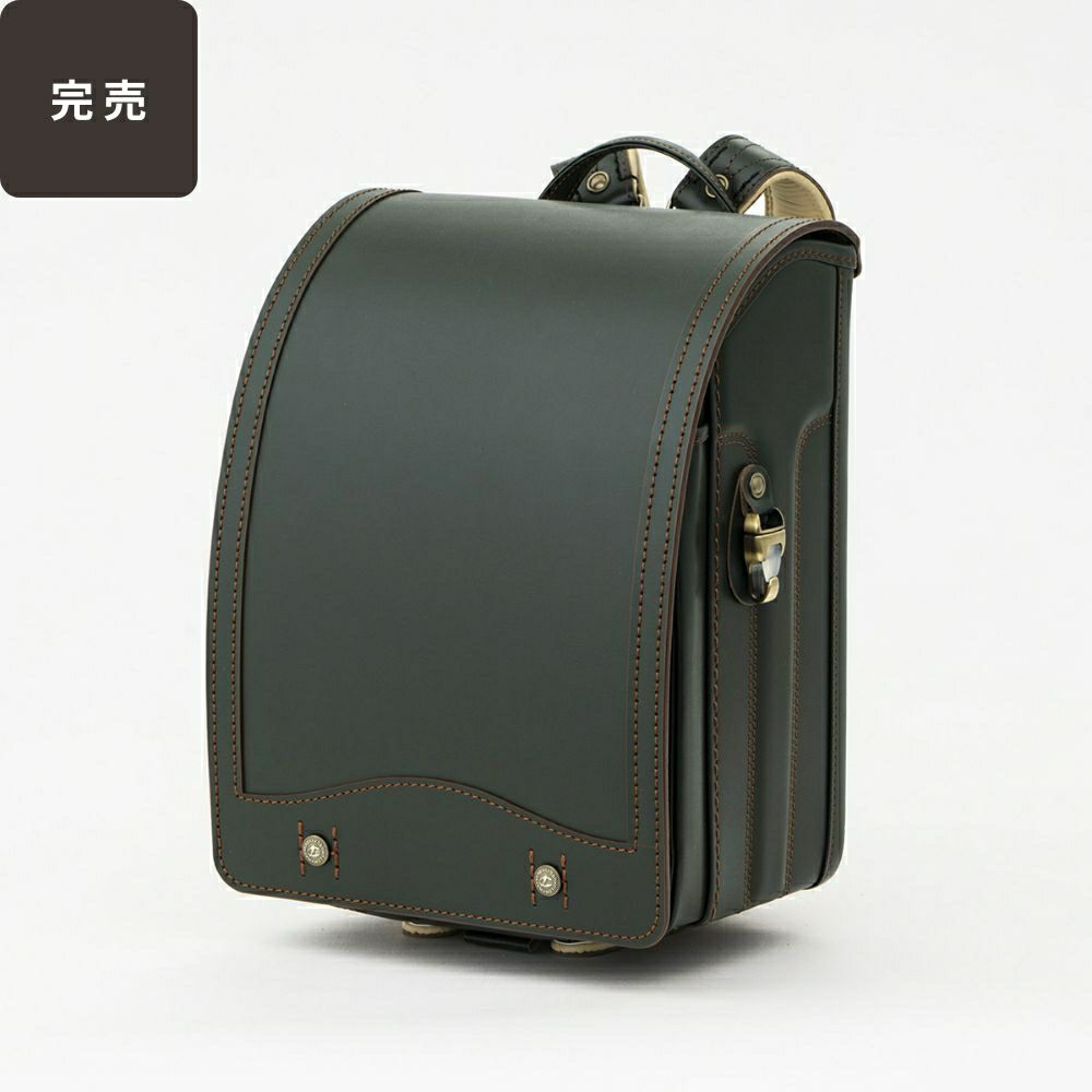 【2026年ご入学向け】ニュー・アンティーク（牛革）モスグリーン