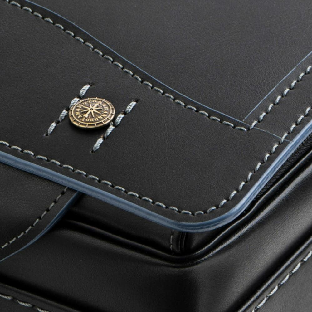 【2026年ご入学向け】レイブラック（牛革）黒×グレー