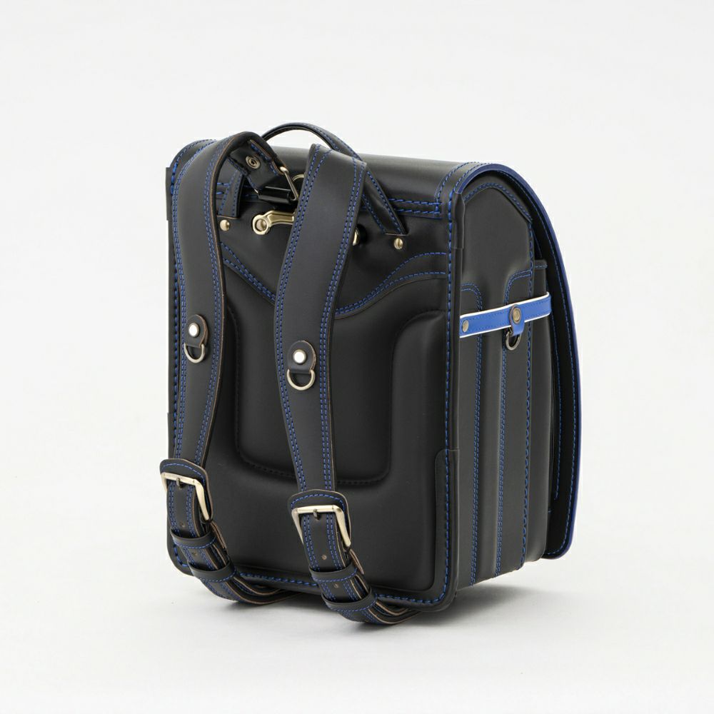 【2026年ご入学向け】レイブラック（牛革）黒×ブルー