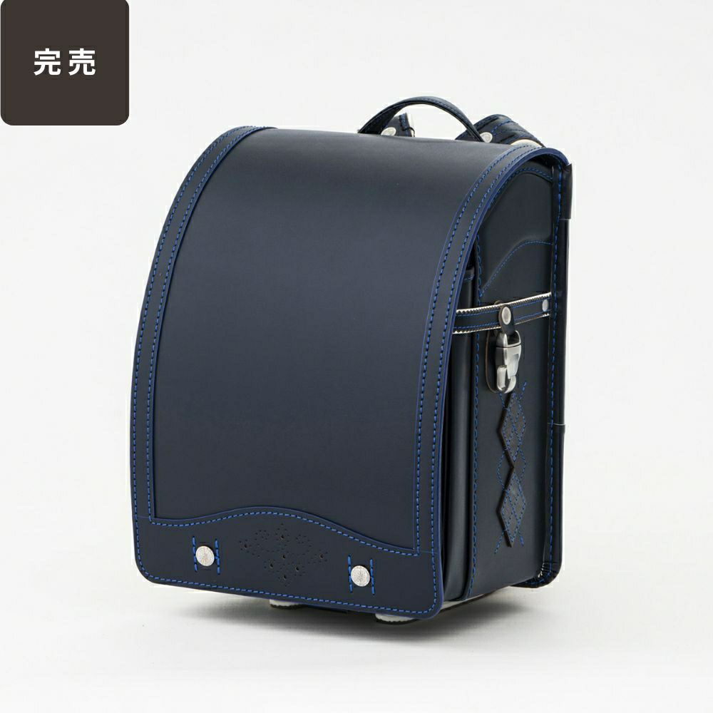 【2026年ご入学向け】オックスフォード（牛革）紺×ブルー