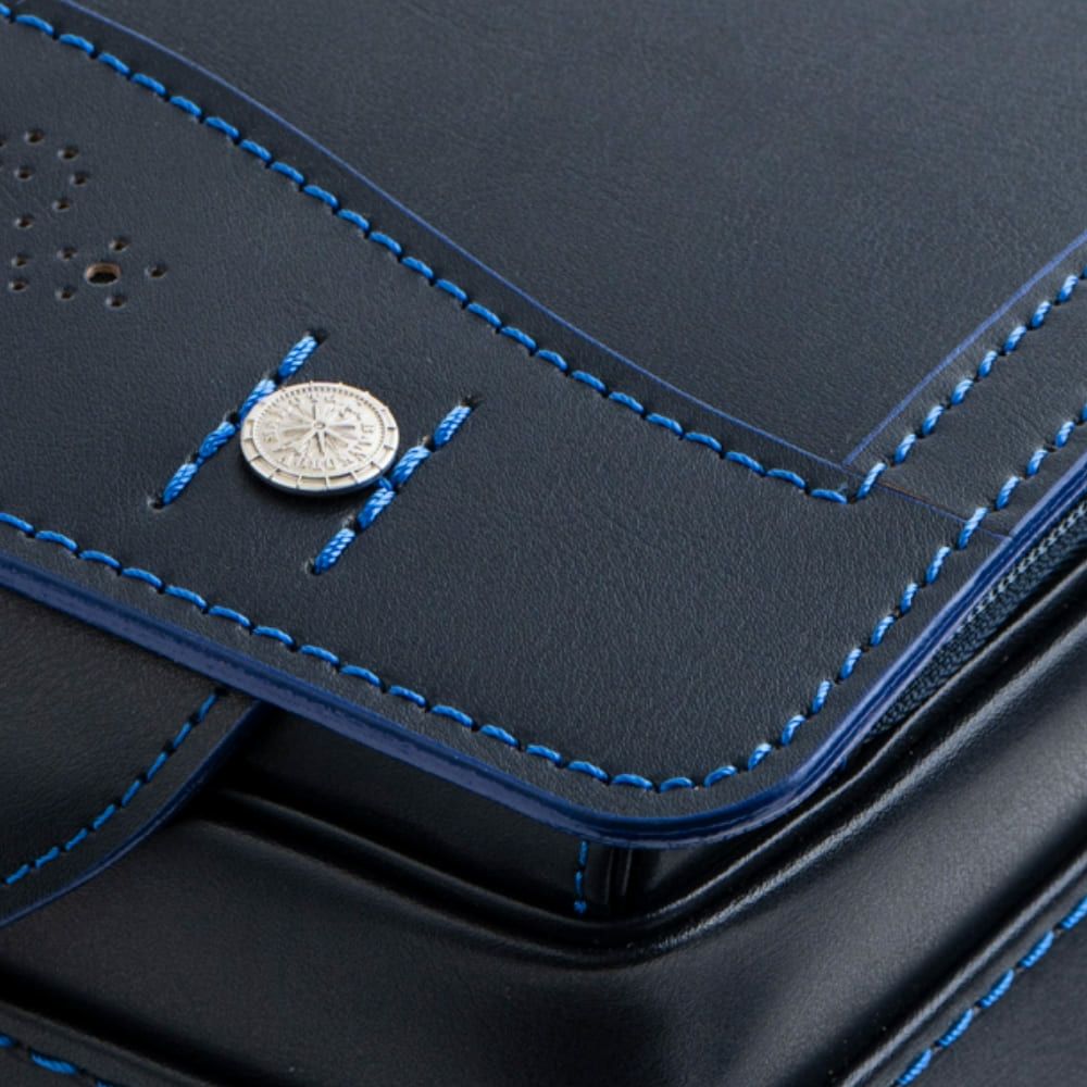 【2026年ご入学向け】オックスフォード（牛革）紺×ブルー