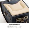 【2026年ご入学向け】リベルタ（牛革）デニム黒 背や肩の負担を軽減する2層構造の立体的なクッション