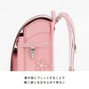 【2026年ご入学向け】プリンセス・ラフィーネ（牛革）キャメル 肩や背にフィットすることで軽く感じる立ち上がり背カン
