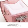 【2026年ご入学向け】プリンセス・ラフィーネ（牛革）ミントブルー 背や肩の負担を軽減する2層構造の立体的なクッション
