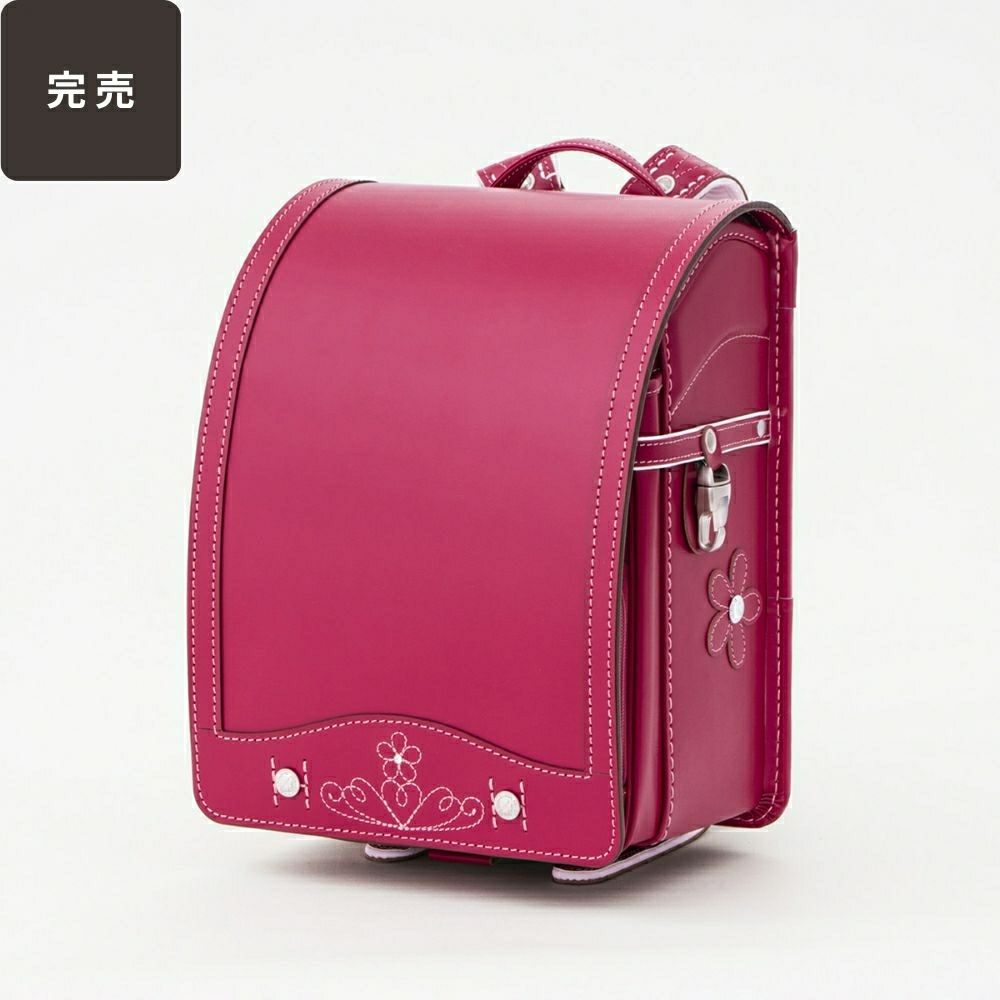 【2026年ご入学向け】プリンセス・ラフィーネ（牛革）ローズピンク