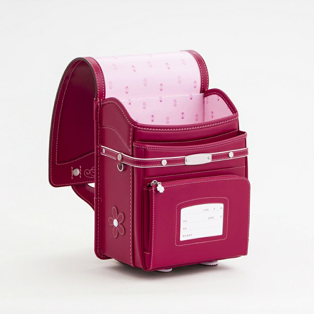 【2026年ご入学向け】プリンセス・ラフィーネ（牛革）ローズピンク