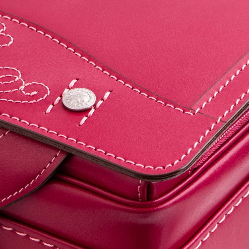 【2026年ご入学向け】プリンセス・ラフィーネ（牛革）ローズピンク