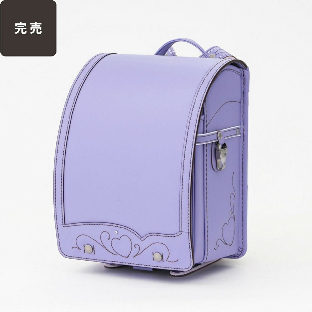 【2026年ご入学向け】トゥインクル・ハート（牛革）パープル