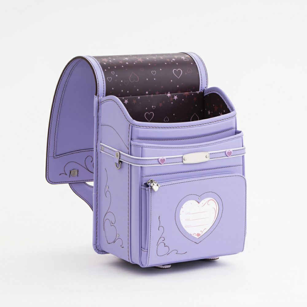 【2026年ご入学向け】トゥインクル・ハート（牛革）パープル