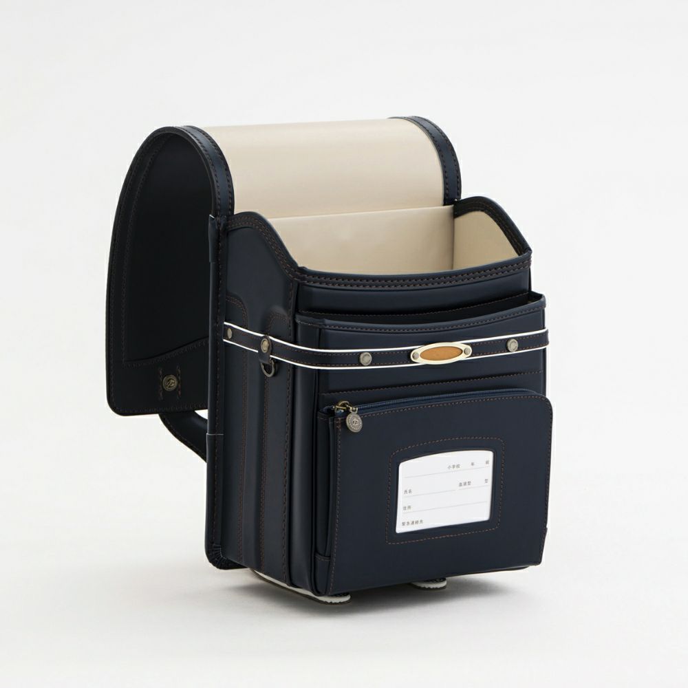 【2026年ご入学向け】コードバン・アンティーク（かぶせコードバン）紺