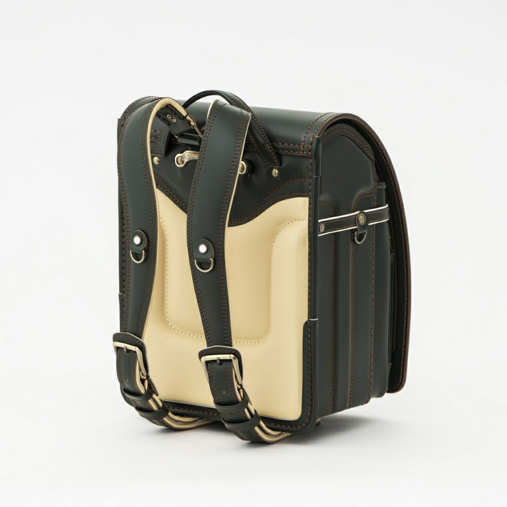 【2026年ご入学向け】コードバン・アンティーク（かぶせコードバン）モスグリーン