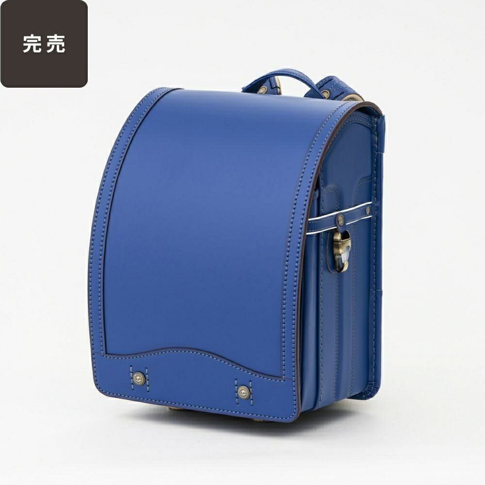 【2026年ご入学向け】コードバン・アンティーク（かぶせコードバン）マリンブルー