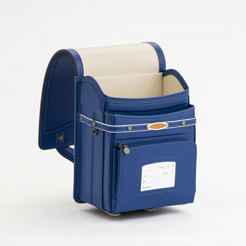 【2026年ご入学向け】コードバン・アンティーク（かぶせコードバン）マリンブルー