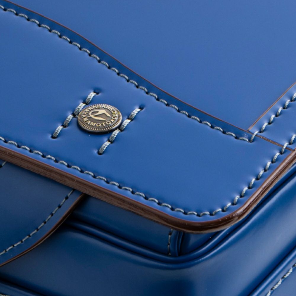 【2026年ご入学向け】コードバン・アンティーク（かぶせコードバン）マリンブルー