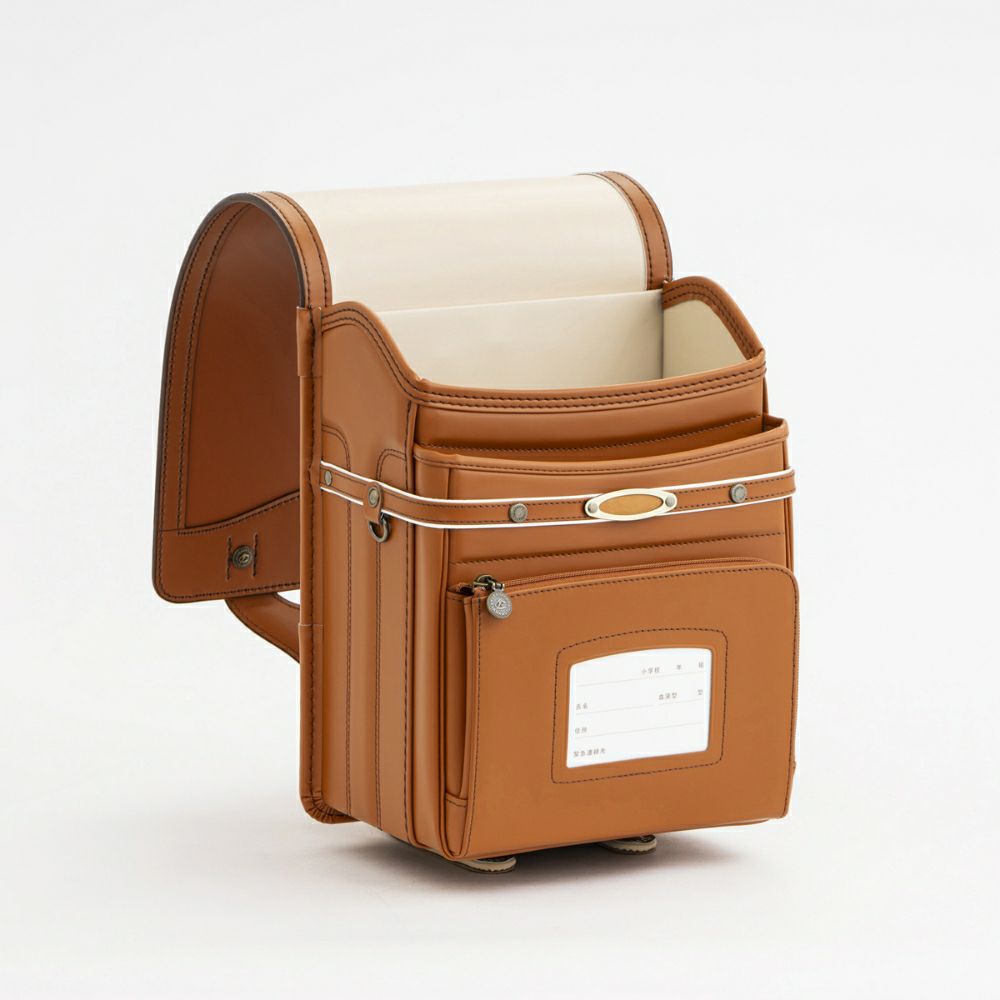 【2026年ご入学向け】コードバン・アンティーク（かぶせコードバン）キャメル