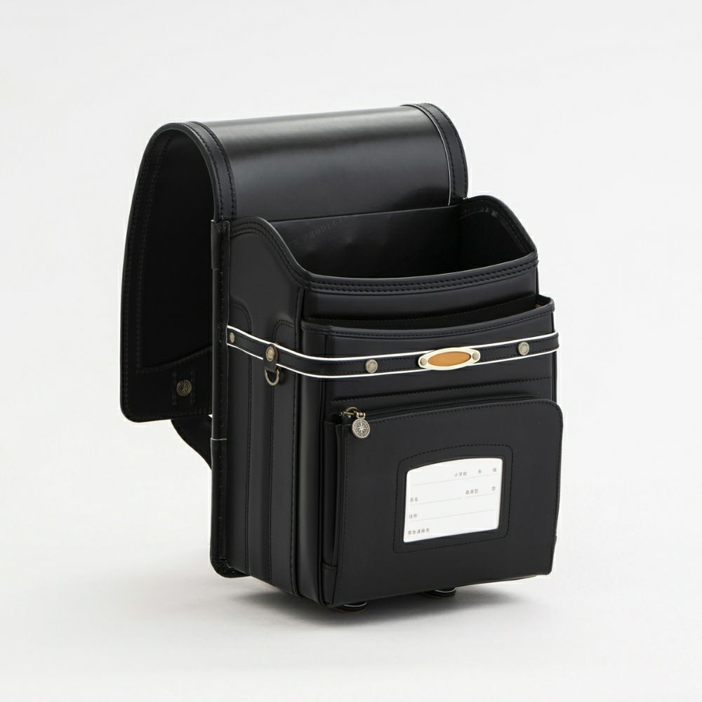 【2026年ご入学向け】コードバン・レイブラック（かぶせコードバン）黒×ブラック