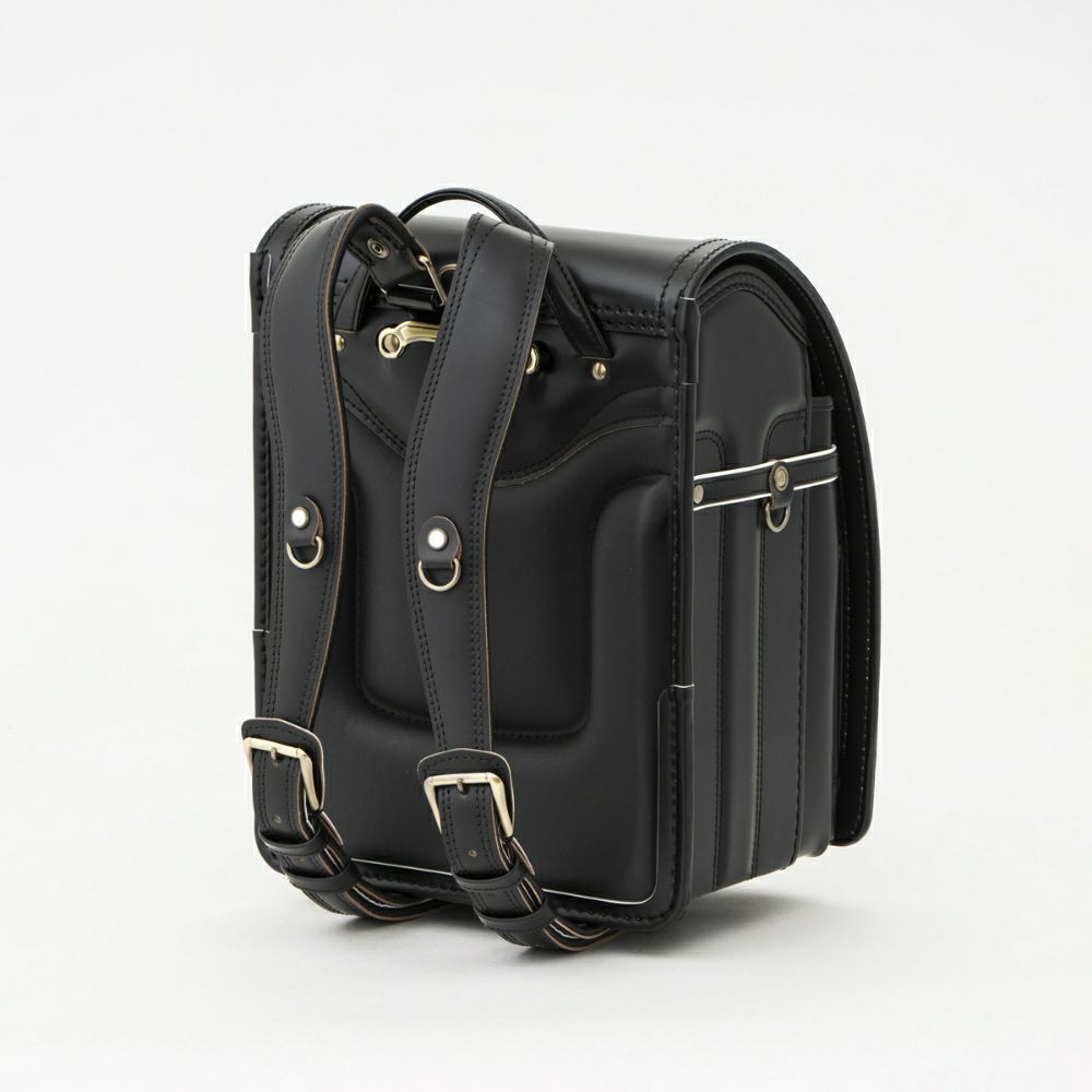 【2026年ご入学向け】コードバン・レイブラック（かぶせコードバン）黒×ブラック