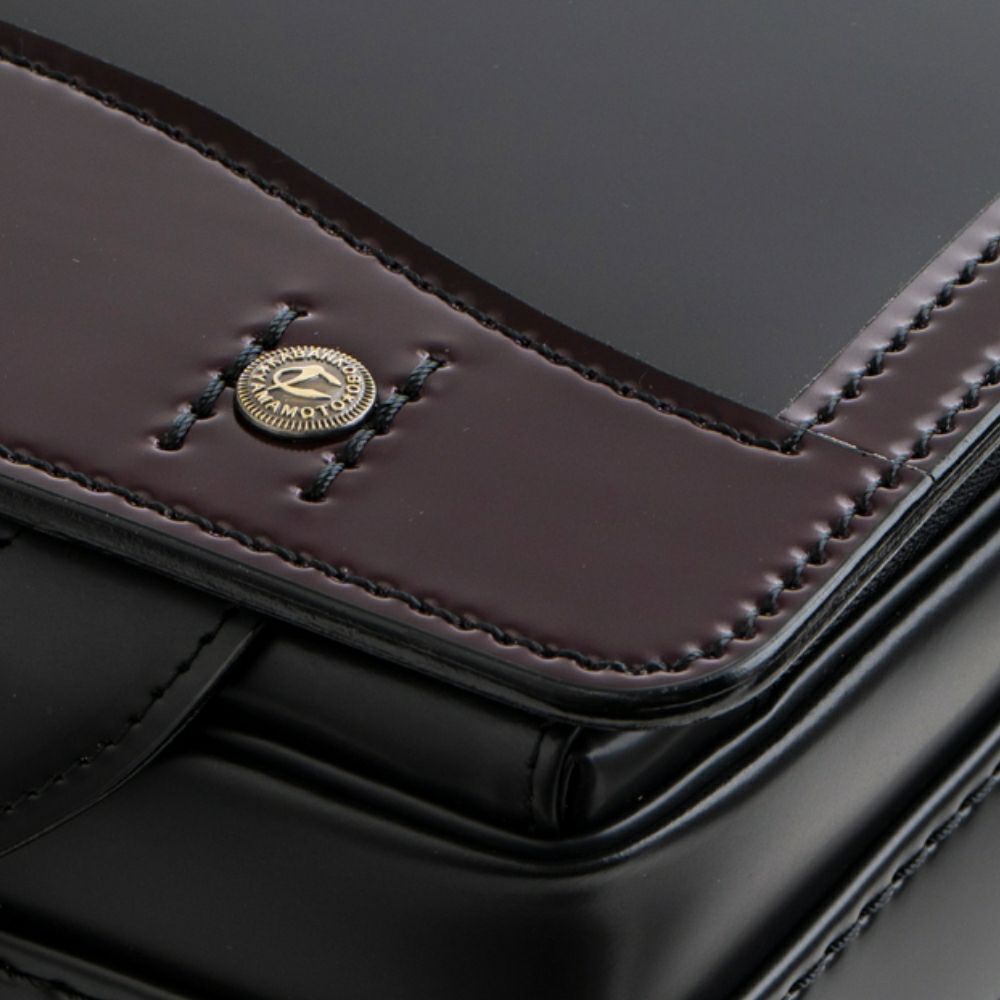 【2026年ご入学向け】オールコードバン 夢こうろ染（かぶせ・大マチコードバン）黒