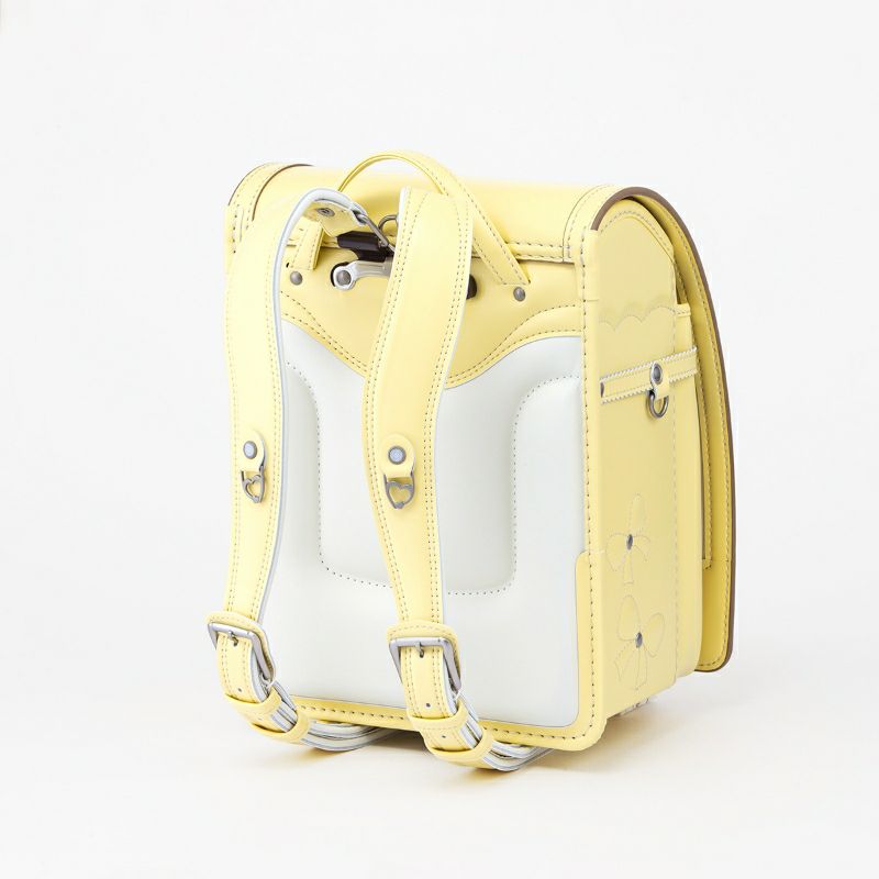 【2027年ご入学向け】ドゥ・アンジェール（人工皮革）カスタードイエロー 