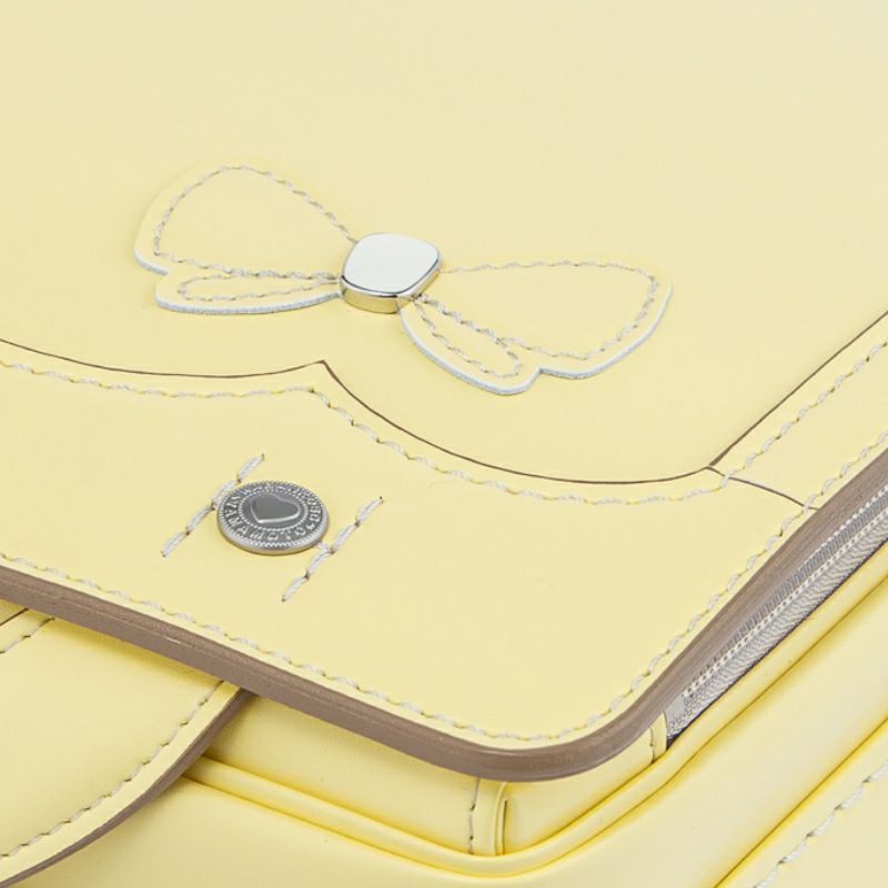 【2027年ご入学向け】ドゥ・アンジェール（人工皮革）カスタードイエロー 