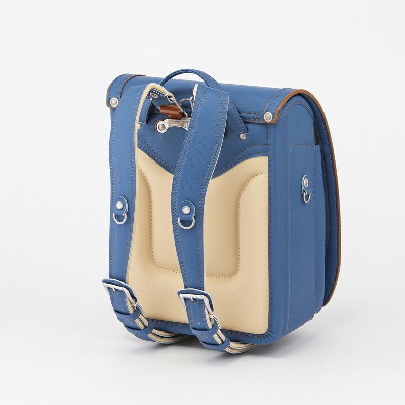 2027年ご入学向け】ユニ（人工皮革）アッシュブルー | 鞄工房山本の