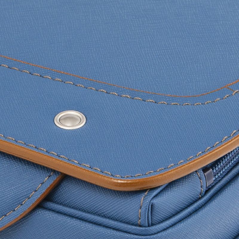 【2027年ご入学向け】ユニ（人工皮革）アッシュブルー