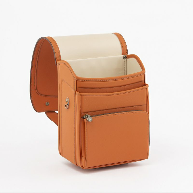 【2027年ご入学向け】ユニ（人工皮革）ネーブルオレンジ