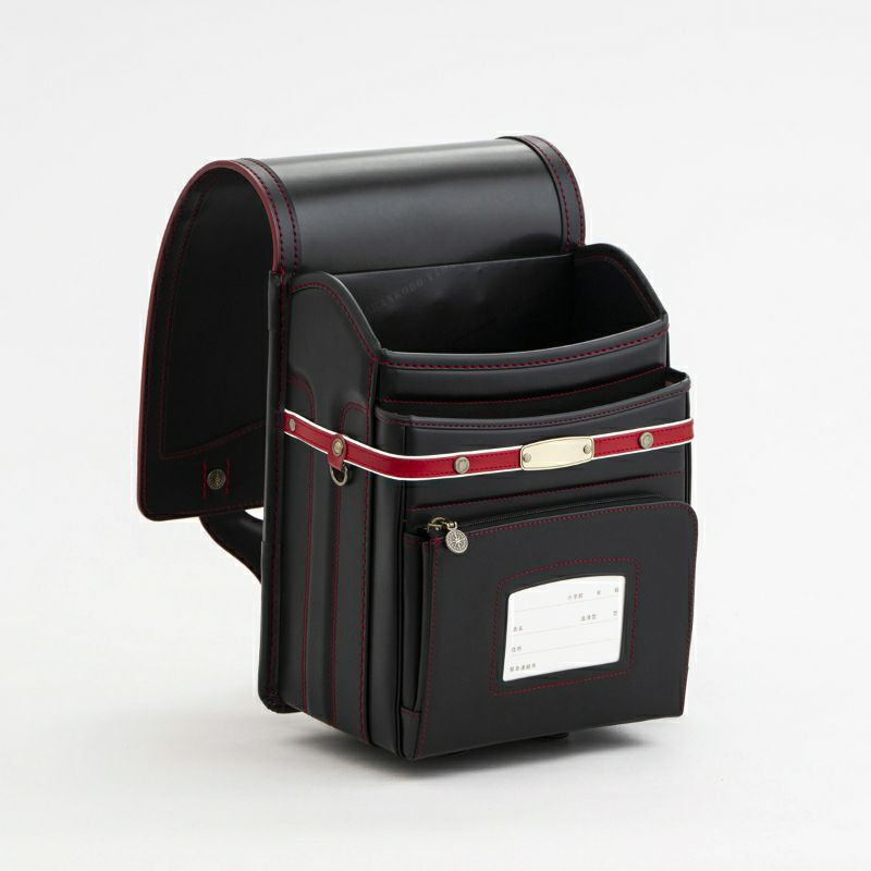 【2027年ご入学向け】レイブラック（牛革）黒×レッド