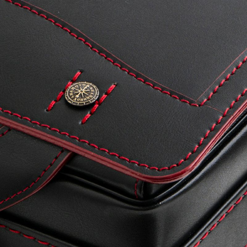 【2027年ご入学向け】レイブラック（牛革）黒×レッド