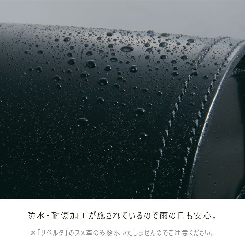 【2027年ご入学向け】レイブラック（牛革）黒×イエロー　防水・耐傷加工が施されているので雨の日も安心。