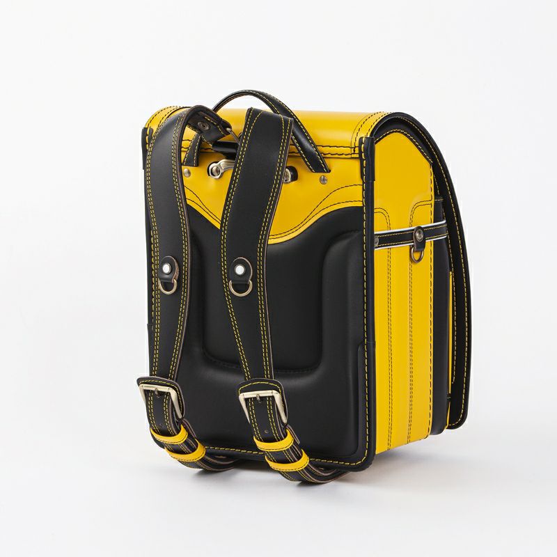 【2027年ご入学向け】レイブラック・スペシャル（牛革）イエロー×ブラック