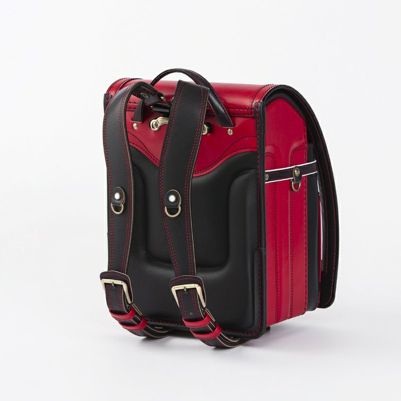 【2027年ご入学向け】レイブラック・スペシャル（牛革）レッド×ブラック