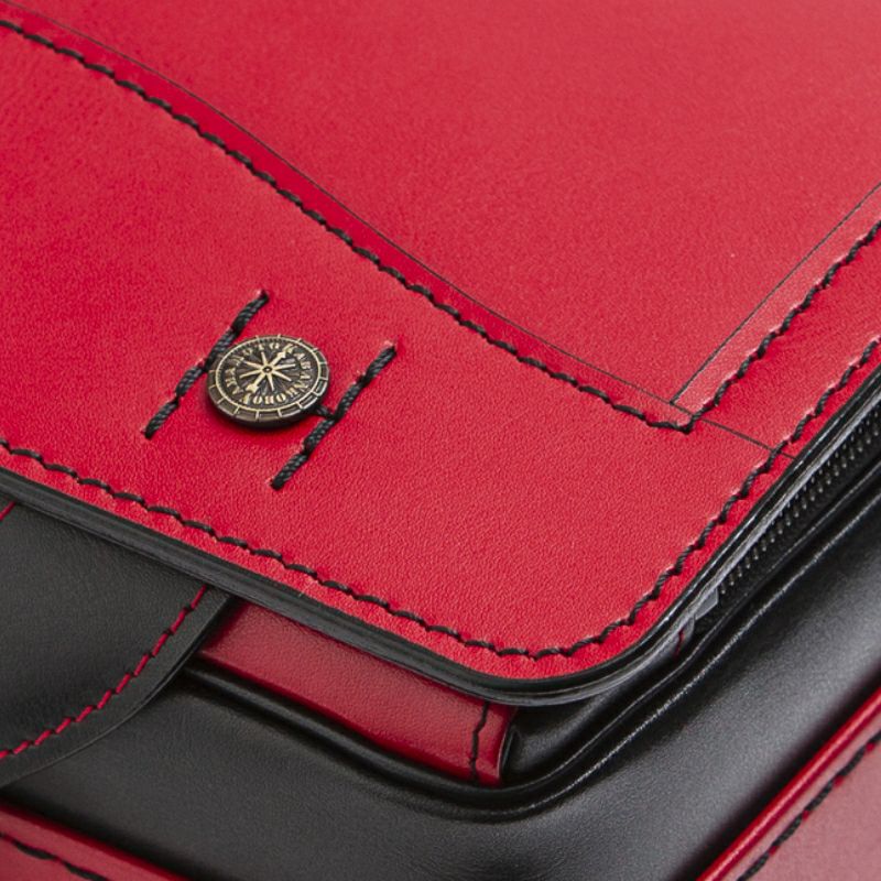 【2027年ご入学向け】レイブラック・スペシャル（牛革）レッド×ブラック