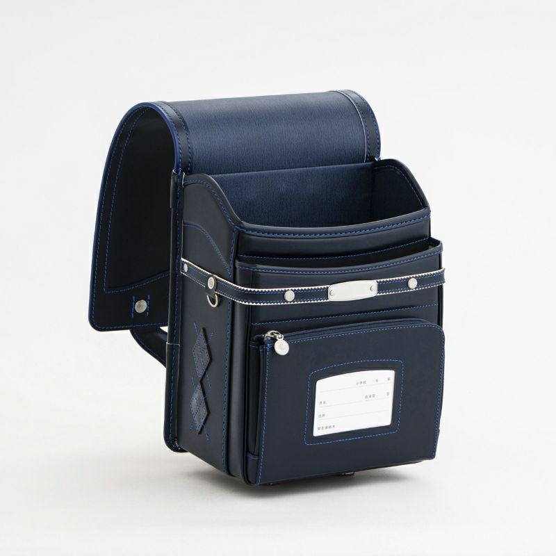 【2027年ご入学向け】オックスフォード（牛革）紺×ブルー