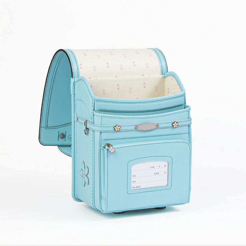 【2027年ご入学向け】ラフィーネ（牛革）ミントブルー