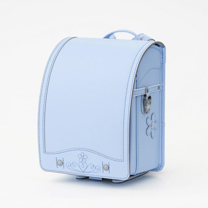 【2027年ご入学向け】ラフィーネ（牛革）アイスブルー