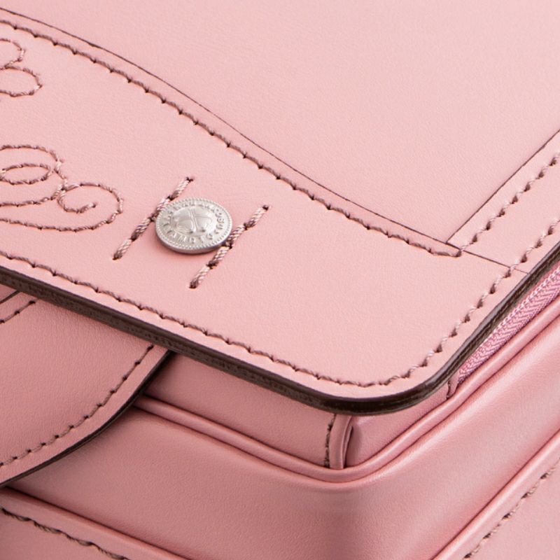 【2027年ご入学向け】ラフィーネ（牛革）アッシュピンク