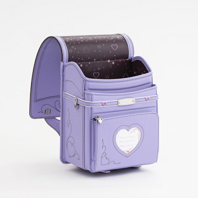 【2027年ご入学向け】トゥインクル・ハート（牛革）パープル
