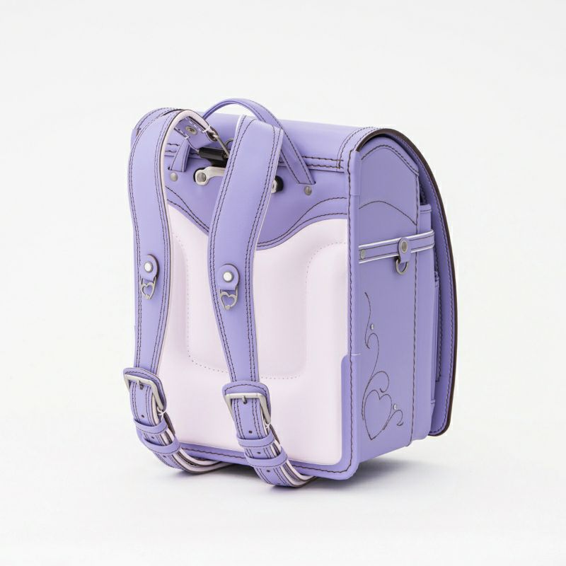 【2027年ご入学向け】トゥインクル・ハート（牛革）パープル