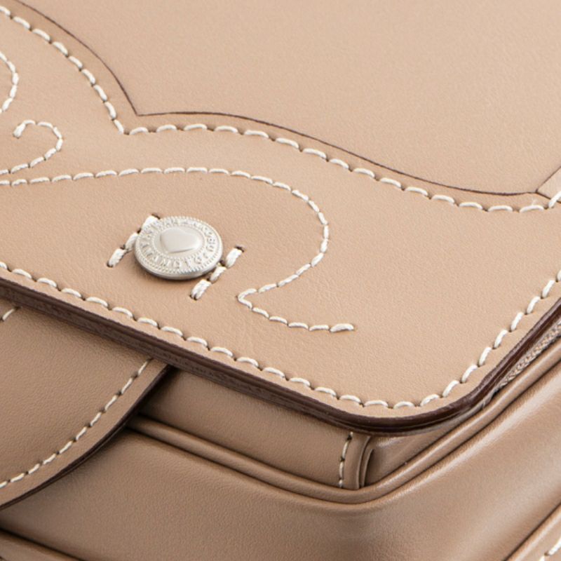 【2027年ご入学向け】トゥインクル・ハート（牛革）ミルクティー