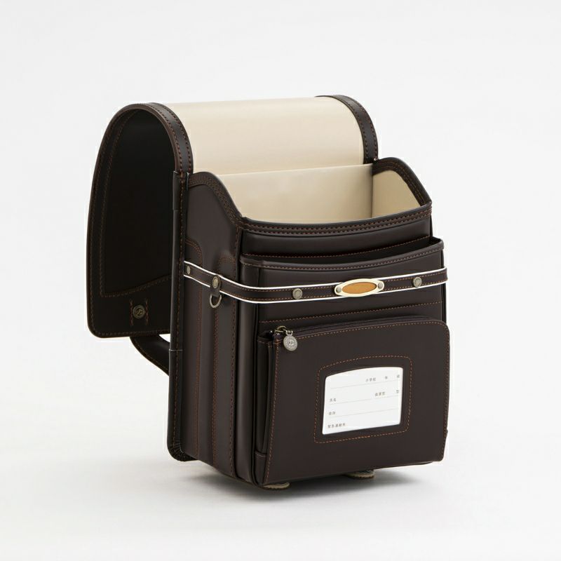 【2027年ご入学向け】コードバン・アンティーク（かぶせコードバン）ブラウン