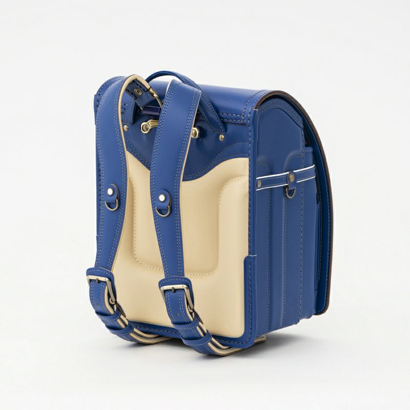 【2027年ご入学向け】コードバン・アンティーク（かぶせコードバン）マリンブルー