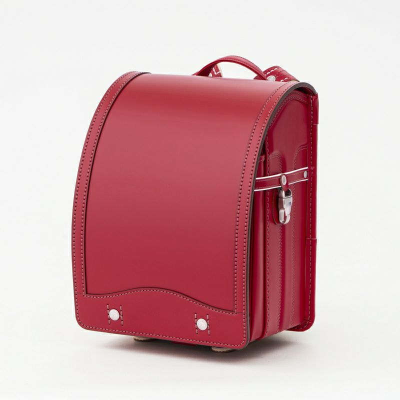 【2027年ご入学向け】コードバン・アンティーク（かぶせコードバン）赤