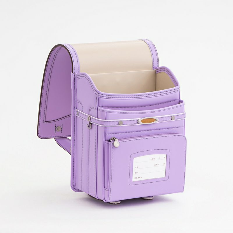 【2027年ご入学向け】コードバン・アンティーク（かぶせコードバン）ラベンダー