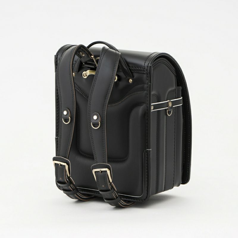 【2027年ご入学向け】コードバン・レイブラック（かぶせコードバン）黒×ブラック