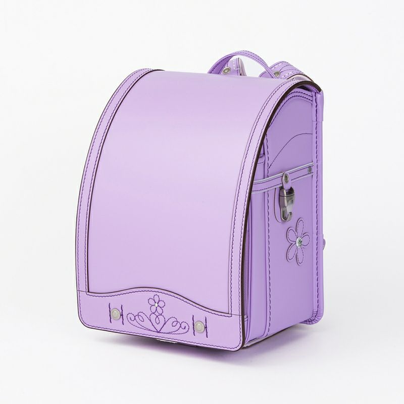 【2027年ご入学向け】コードバン・アンティーク（かぶせコードバン）ラベンダー（ラフィーネオプション）